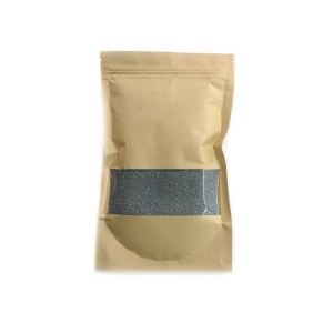 Set 100 grame Granule de ceara si doua fitile, pentru lumanari, gri