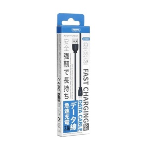 Cablu de incarcare USB to Lightning, Remax RC-134i, 100 cm, Negru