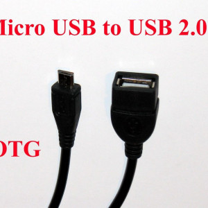 Cablu OTG Micro USB to USB , 13.5 cm - Pentru Tableta PC