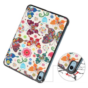 Husa Smart Cover tableta, pentru iPad 10 10.9 inch 2022 model fluture, multicolor