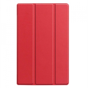 Husa Smart Cover tableta, pentru Lenovo Tab M10 Plus gen 3 10.6 Inch TB-128 2022, rosie