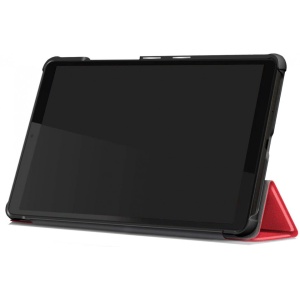 Husa smart cover tableta, pentru Lenovo Tab M8 TB-8705 (3rd Gen) 8 inch, rosie