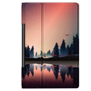 Husa Smart Cover tableta, pentru Lenovo Yoga Tab 11 YT-J706F 11 inch 2021 model peisaj, multicolor