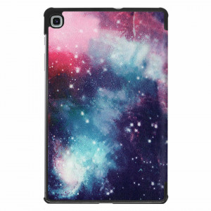 Husa Smart Cover tableta, pentru Samsung Galaxy Tab S6 Lite 10.4 inch 2022 P613 P619, galaxie, roz