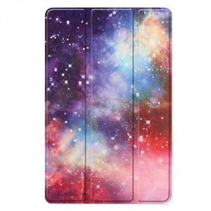 Husa Smart Cover tableta, pentru Xiaomi Redmi Pad 10.61 2022, model galaxie, roz