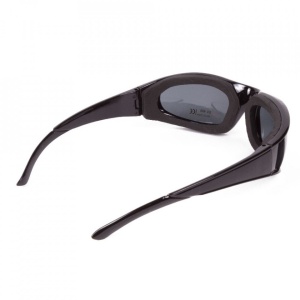 Ochelari de protectie cu burete, pentru activitati sportive, UV400, Negri