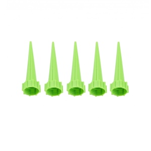 Set 5 bucati, con pentru irigare prelungita, picurare continua, verde