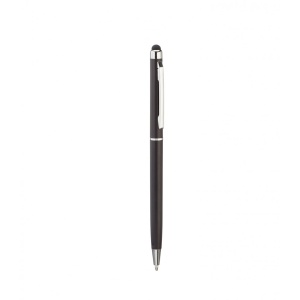 Stylus de precizie 2in1, pix incorporat, 13.6 cm, model MT, Negru