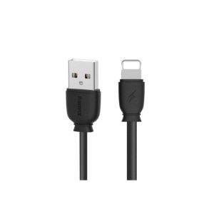 Cablu Date Remax Rc-134i Suji Cu Mufa tip lightning 2.1a,1 Metru, negru