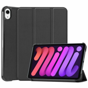 Husa Smart Cover tableta, pentru iPad Mini 6 (2021) 8.3 inch neagra