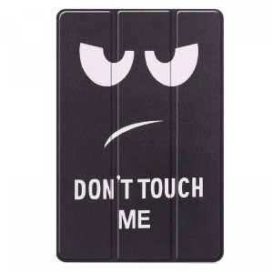 Husa Smart Cover tableta, pentru Lenovo Tab P11 Pro 2nd Gen 11.2 inch 2022 cu model fata, negru cu alb