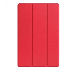 Husa Smart Cover tableta, pentru Lenovo Tab P12 Pro Q706FZ 12.6 inch, rosie