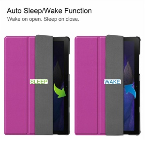 Husa Smart Cover tableta, pentru Samsung Galaxy Tab A8 10.5 X-200 X205 mov