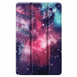 Husa Smart Cover tableta, pentru Samsung Galaxy Tab S6 Lite 10.4 inch 2022 P613 P619, galaxie, roz
