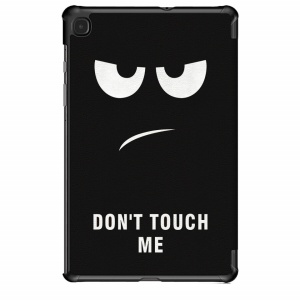 Husa Smart Cover tableta, pentru Samsung Galaxy Tab S6 Lite 10.4 inch 2022 P613 P619, model fata, alb negru