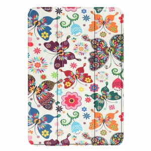 Husa Smart Cover tableta, pentru Xiaomi Mi Pad 5 11 inch 2021 fluturi, alb