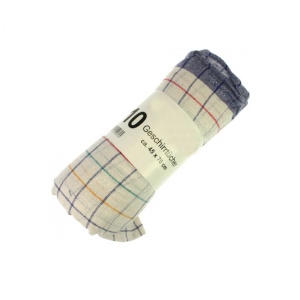 Set 10 bucati, prosoape de bucatarie cu tesatura rara, 45 x 70, multicolor