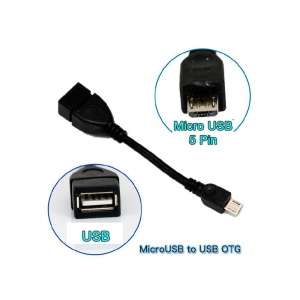 Cablu OTG Micro USB to USB , 13.5 cm - Pentru Tableta PC