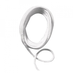 Fitil impletit pentru lumanari, plat, latime 2 mm, lungime 200 cm, Alb