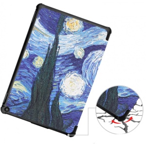 Husa Smart Cover pentru Amazon Fire HD 10 (2021) starry sky