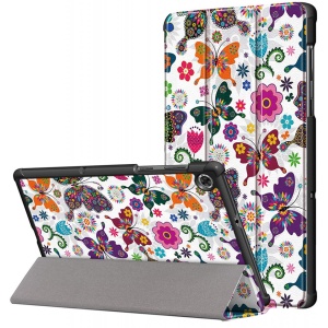 Husa Smart Cover pentru tableta Lenovo Tab M10 TB-X306F/TB-X306X 10.1 fluture