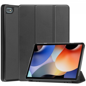 Husa Smart Cover tableta, pentru Blackview Oscal Pad 10 2023 10.1 culoare neagra