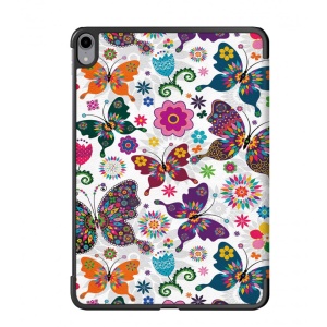 Husa Smart Cover tableta, pentru iPad Air 5 10.9 (2022) cu model fluture, alb