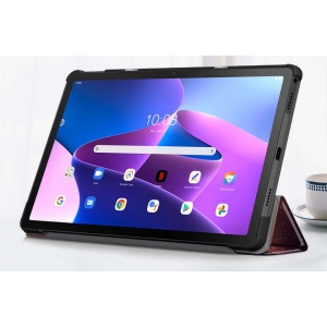 Husa Smart Cover tableta, pentru Lenovo Tab M10 Plus TB-128,cu suport, model peisaj, multicolor