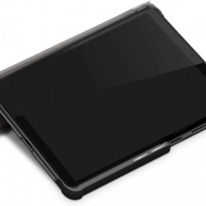 Husa smart cover tableta, pentru Lenovo Tab M8 TB-8705 (3rd Gen) 8 inch, model fluturi, alb