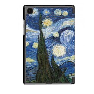 Husa tableta smart cover, compatibila cu Samsung Galaxy Tab A7 10.4 2022 T503 T507 starry sky, albastru