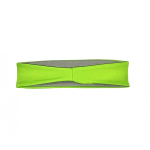 Bentita pentru sport captusita cu material ce respira, poliester, Verde Lime