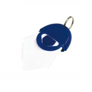 Breloc NEAT, cu servetel pentru ochelari incorporat, Multicolor