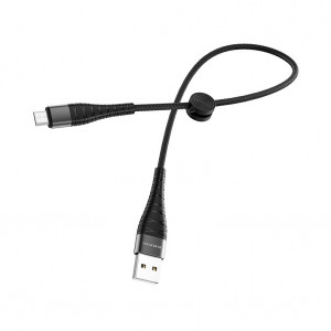 Cablu de date USB to Micro USB, Borofone BX32, Negru