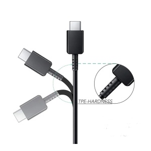 Cablu de incarcare USB to USB tip C, EO-IG955, 100 cm, Negru