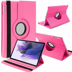 Husa rotativa tableta, compatibila cu Samsung Galaxy Tab A8 10.5 X-200 X205 roz