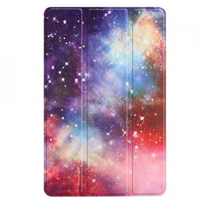 Husa Smart Cover tableta, pentru Huawei MatePad Pro 11 2022, model galaxie, roz