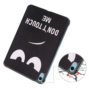 Husa Smart Cover tableta, pentru iPad 10 10.9 inch 2022 model face, alb negru