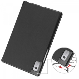 Husa Smart Cover tableta, pentru Lenovo Tab M9 9 inch TB310 2022, neagra