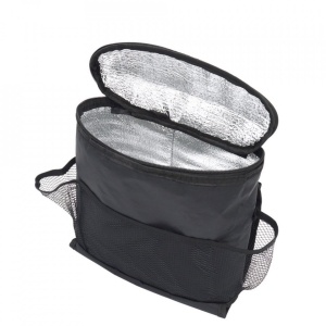 Organizator auto Termic, pentru spataru scaunelor, panza groasa, negru