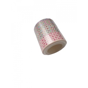 Set 3 Role Banda Adeziva Decorativa din hartie, pentru cadouri si decoratiuni, cu buline