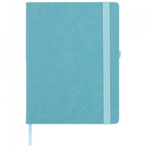 Agenda RiviLarge Notebook 254x193mm, B5, 128 file liniata dictando, Albastra