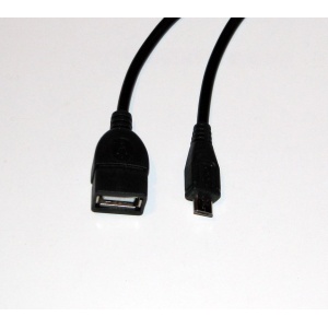 Cablu OTG Micro USB to USB , 13.5 cm - Pentru Tableta PC