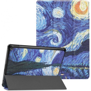Husa Smart Cover pentru Amazon Fire HD 10 (2021) starry sky