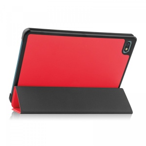 Husa Smart Cover tableta, pentru Blackview Oscal Pad 10 2023 10.1 culoare rosie