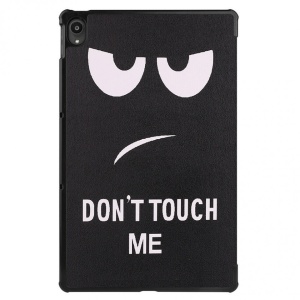 Husa smart cover tableta, pentru Lenovo Tab P11 Plus 11 inch J616/J607 cu model fata. alb negru