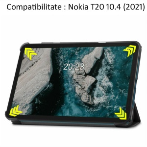 Husa Smart Cover tableta, pentru Nokia T20 10.4 inch, mov