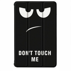 Husa Smart Cover tableta, pentru Oppo Realme Pad 10.4 2021 cu model, alb negru
