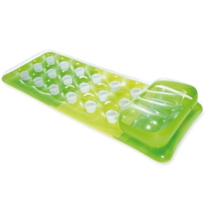 Saltea gonflabila Intex 18-Pocket Fashion c1, 1.88m x 71cm, Verde