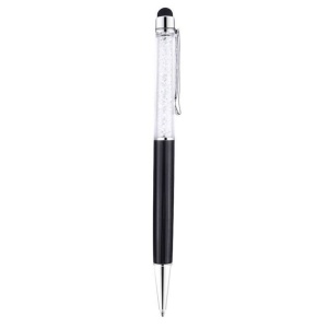 Stylus pen Elegant cu pix incorporat si decorat cu Cristale