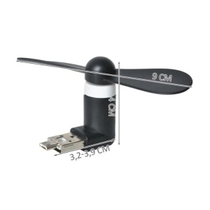 Ventilator portabil pentru tableta, Micro USB